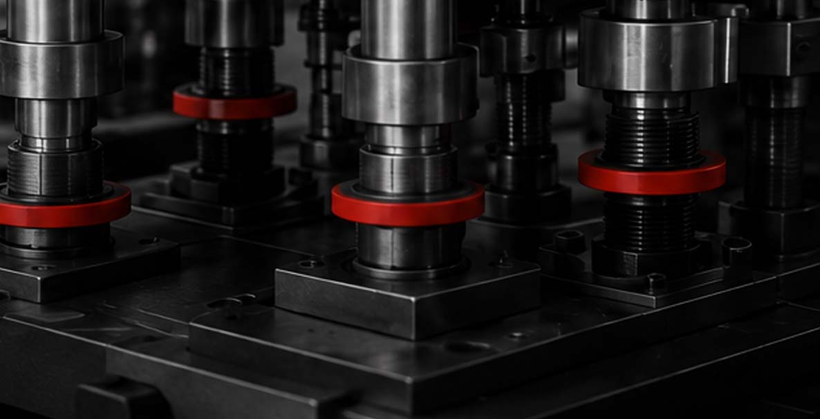 Rondelle in gomma per macchine industriali