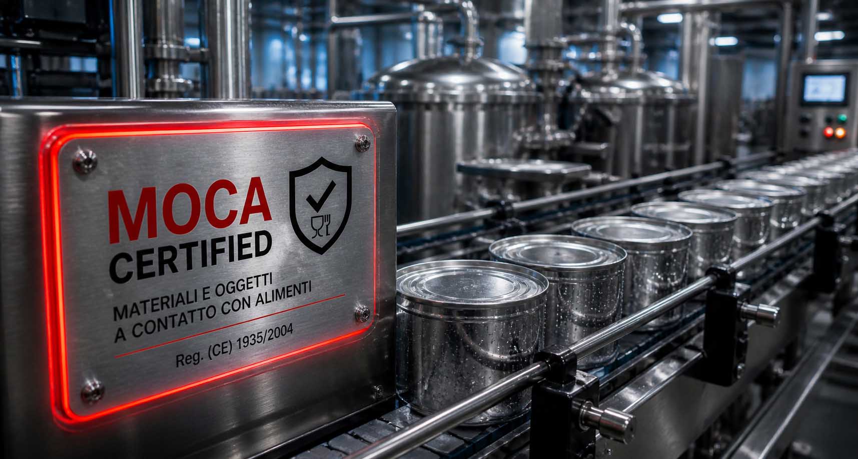 MOCA compliant - materiali a contatto con alimenti