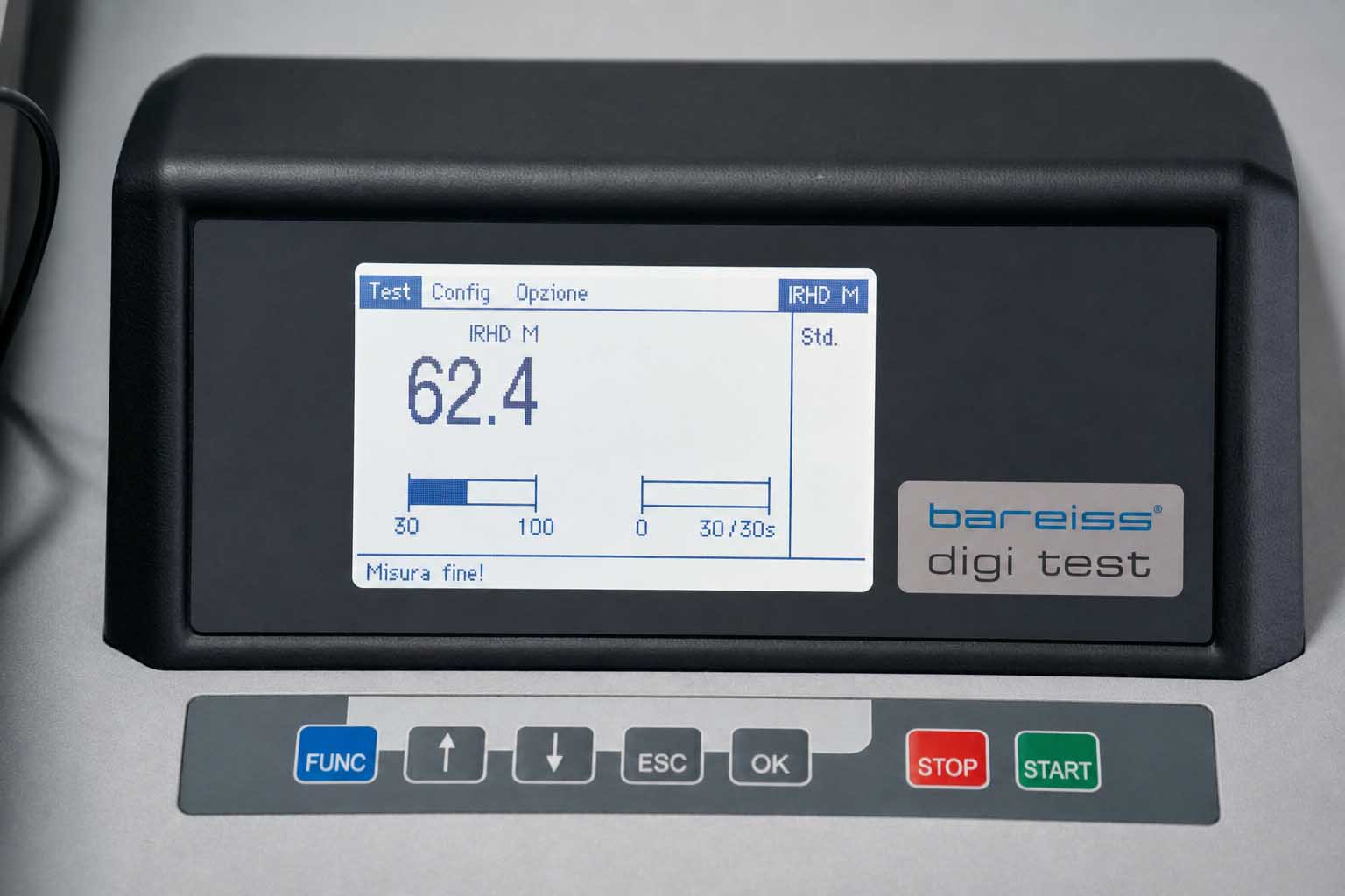 Strumento Bareiss digi test per controllo durezza