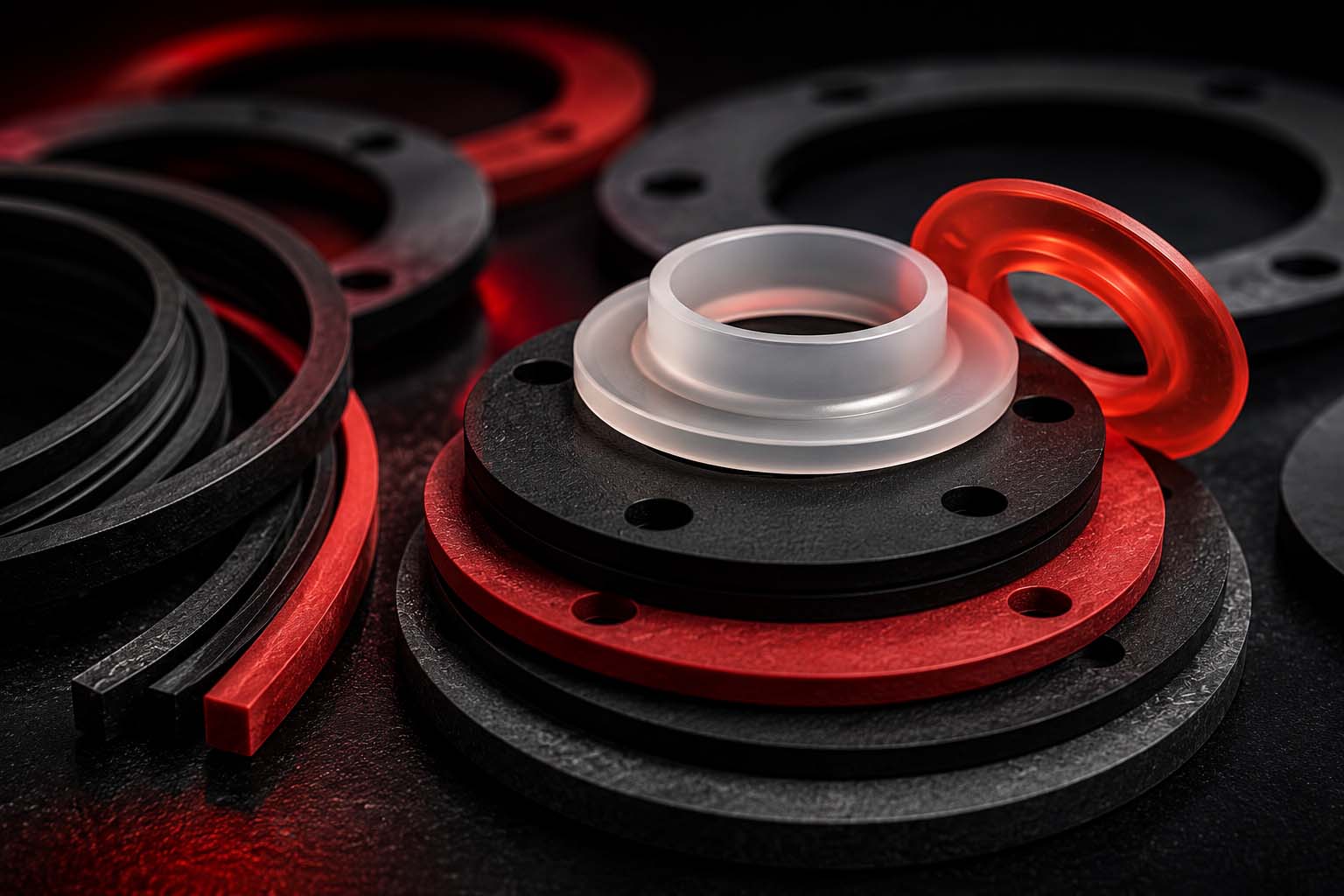 Eurgomma extruded flat gaskets